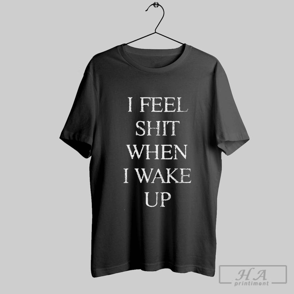 Yungblud I Feel Shit When Wake Up Lovesick Lyric - Adult & Kids T-Shirts, Sweatshirts & Hoodies apparel design preview 1