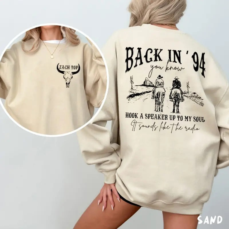 Zack Top Back '94 Colo Beer Country Music Tour 2025 - Adult & Kids T-Shirts, Sweatshirts & Hoodies apparel design preview 1