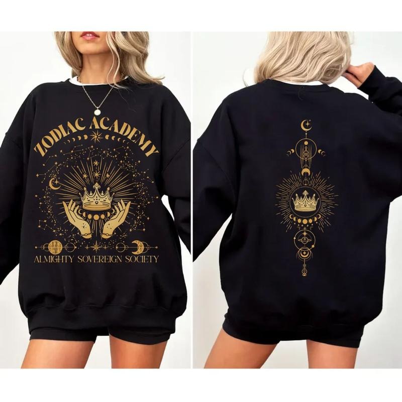 Zodiac Academy Celestial Heirs Band Terra Aer Ignis - Adult & Kids T-Shirts, Sweatshirts & Hoodies apparel design preview 1