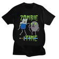 Zombie Time Adventure Vintage Funny Cartoon Cotton - Adult & Kids T-Shirts, Sweatshirts & Hoodies apparel design preview 1
