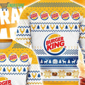 Burger Kings 3D Christmas Sweater - Holiday Gift product image