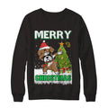 Boxer claus merry Christmas Sweater - Holiday Gift product image 2