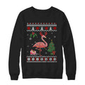 Santa hat flamingo reindeer Christmas Sweater - Holiday Gift product image 2