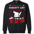 Trust me the naughty list is way more Christmas Sweater - Holiday Gift product image 2