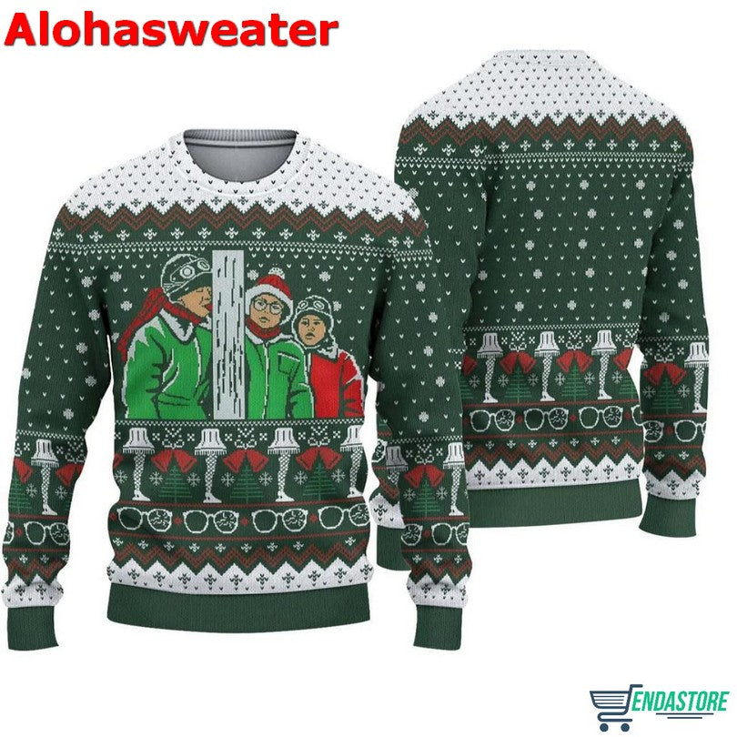 Baseball Pine Tree Ugly Christmas Sweater - Holiday Gift product image 5