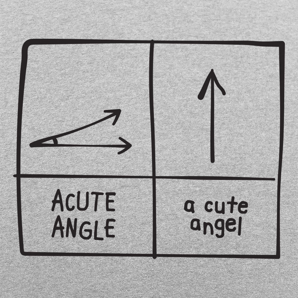 A Cute Angel - Adult & Kids T-Shirts, Sweatshirts & Hoodies apparel design preview 1