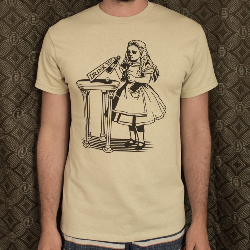 Alice Drink Me - Adult & Kids T-Shirts, Sweatshirts & Hoodies apparel design preview 1