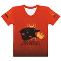No Kings Tyrants Sublimation - Adult & Kids T-Shirts, Sweatshirts & Hoodies apparel design preview 1