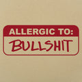 Allergic To Bullshit - Adult & Kids T-Shirts, Sweatshirts & Hoodies apparel design preview 1
