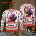 Amazing Spider Man Retro Suit Ugly Christmas Sweater - Holiday Gift product image