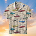 Amazing Vintage Muscle Car On Route Hawaiian Aloha - Adult & Kids T-Shirts, Sweatshirts & Hoodies apparel design preview 1
