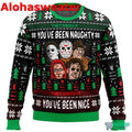 An Ugly Slasher Horror Movie Ugly Christmas Sweater - Holiday Gift product image