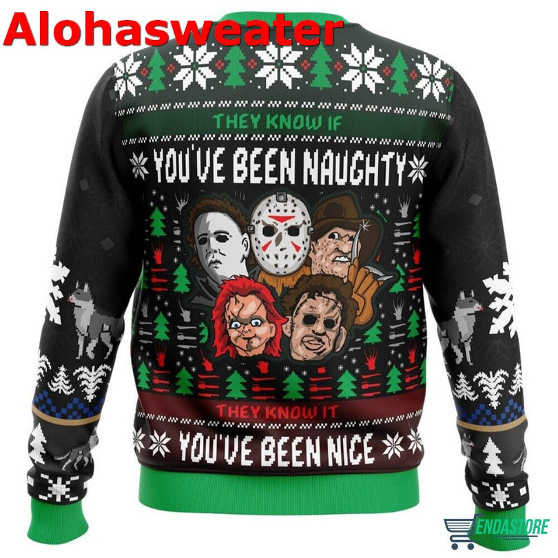 An Ugly Slasher Horror Movie Ugly Christmas Sweater - Holiday Gift product image 2