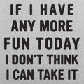 Any More Fun - Adult & Kids T-Shirts, Sweatshirts & Hoodies apparel design preview 1