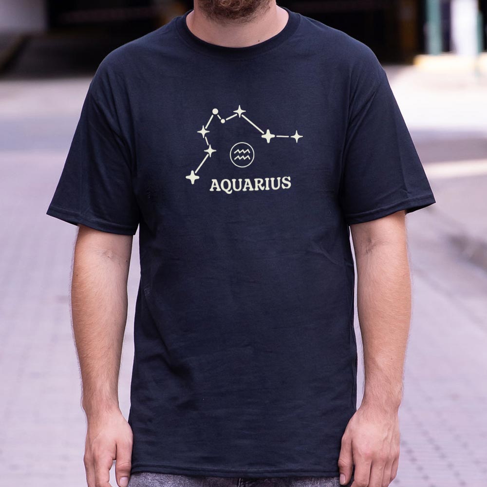 Aquarius Constellation - Adult & Kids T-Shirts, Sweatshirts & Hoodies apparel design preview 1