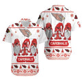 Arizona Cardinals Festive Gnome Hawaiian - Adult & Kids T-Shirts, Sweatshirts & Hoodies apparel design preview 1
