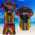 Arizona Cardinals Hawaiian Ensemble Collection Short - Adult & Kids T-Shirts, Sweatshirts & Hoodies apparel design preview 1