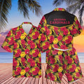 Arizona Cardinals Hibiscus Paradise Hawaiian - Adult & Kids T-Shirts, Sweatshirts & Hoodies apparel design preview 1