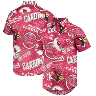 Arizona Cardinals Legacy Collage Hawaiian - Adult & Kids T-Shirts, Sweatshirts & Hoodies apparel design preview 1
