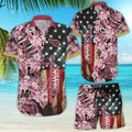 Arizona Cardinals Patriotic Tropical Hawaiian - Adult & Kids T-Shirts, Sweatshirts & Hoodies apparel design preview 1
