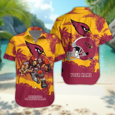 Arizona Cardinals Personalized Gridiron Warrior - Adult & Kids T-Shirts, Sweatshirts & Hoodies apparel design preview 1