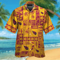 Arizona Cardinals Short Sleeve Hawaiian Tropical - Adult & Kids T-Shirts, Sweatshirts & Hoodies apparel design preview 1