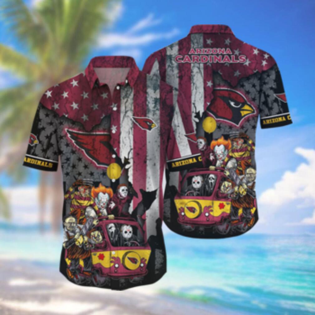 Arizona Cardinals Team Hawaiian Exclusive Look - Adult & Kids T-Shirts, Sweatshirts & Hoodies apparel design preview 1