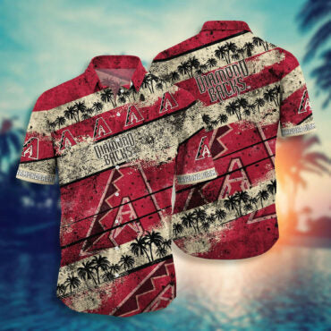 Arizona Diamondbacks Desert Blaze Hawaiian - Adult & Kids T-Shirts, Sweatshirts & Hoodies apparel design preview 1