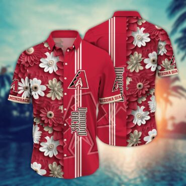 Arizona Diamondbacks Desert Heatwave Hawaiian - Adult & Kids T-Shirts, Sweatshirts & Hoodies apparel design preview 1