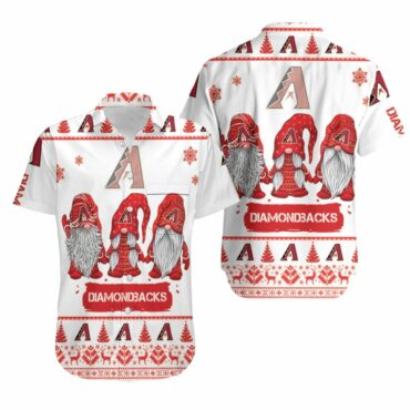 Arizona Diamondbacks Gnomes Cactus Dream Hawaiian - Adult & Kids T-Shirts, Sweatshirts & Hoodies apparel design preview 1
