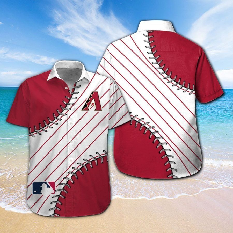Arizona Diamondbacks Hawaiian Tropical Design Short - Adult & Kids T-Shirts, Sweatshirts & Hoodies apparel design preview 1