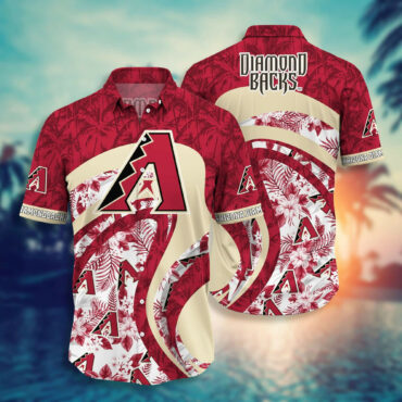Arizona Diamondbacks Saguaro Sunset Hawaiian - Adult & Kids T-Shirts, Sweatshirts & Hoodies apparel design preview 1