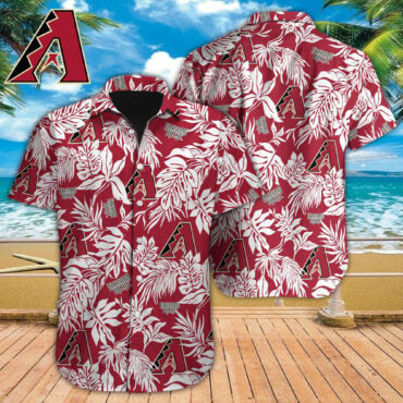 Arizona Diamondbacks Sunlit Horizon Hawaiian - Adult & Kids T-Shirts, Sweatshirts & Hoodies apparel design preview 1