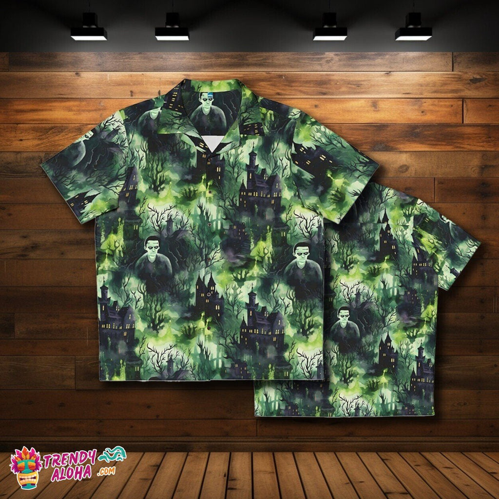 Artistic Flair Frankenstein's Nightmare Men's Horror - Adult & Kids T-Shirts, Sweatshirts & Hoodies apparel design preview 1