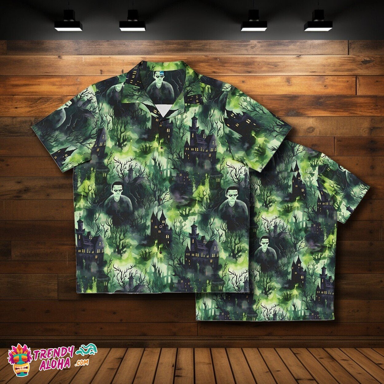 Artistic Flair Frankenstein's Nightmare Men's Horror - Adult & Kids T-Shirts, Sweatshirts & Hoodies apparel design preview 1