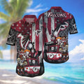 Atlanta Falcons Team Inspired Hawaiian Unique - Adult & Kids T-Shirts, Sweatshirts & Hoodies apparel design preview 1