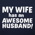 Awesome Husband - Adult & Kids T-Shirts, Sweatshirts & Hoodies apparel design preview 1