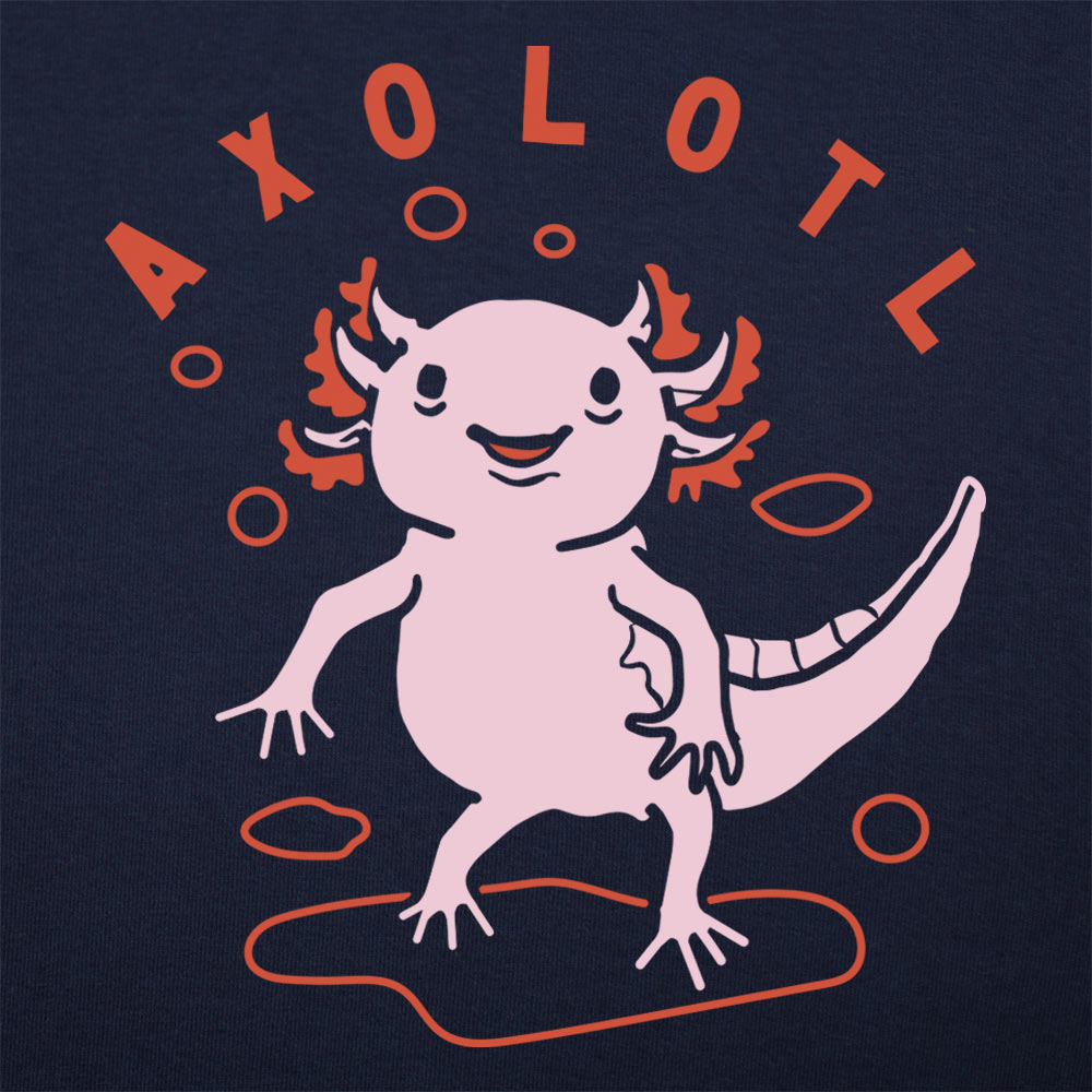 Axolotl - Adult & Kids T-Shirts, Sweatshirts & Hoodies apparel design preview 1