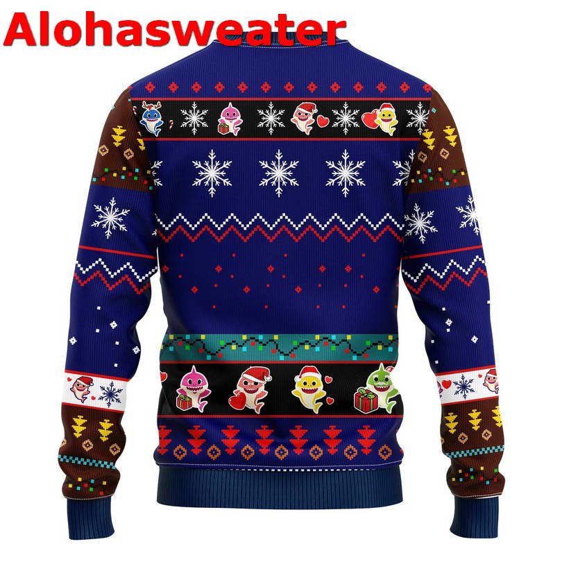 Baby Shark Ugly Christmas Sweater - Holiday Gift product image 2