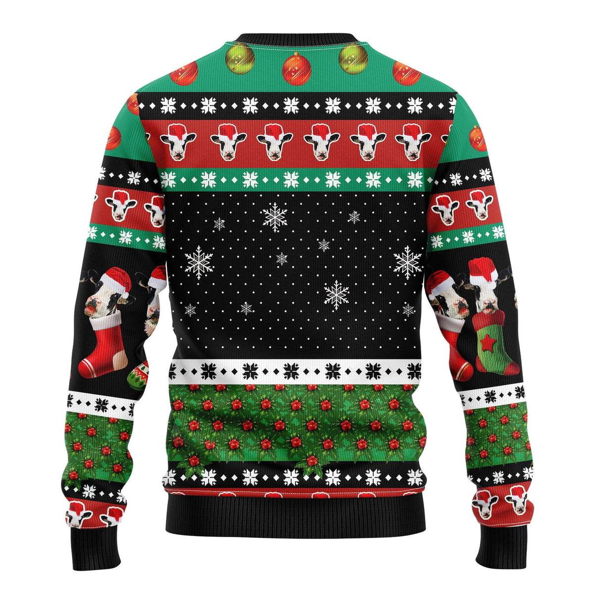 Cow funny 3D Ugly Christmas Sweater - Holiday Gift product image 2