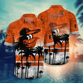 Baltimore Orioles Palm Beach Sunset Hawaiian - Adult & Kids T-Shirts, Sweatshirts & Hoodies apparel design preview 1