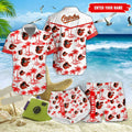Baltimore Orioles Palm Breeze Hawaiian - Adult & Kids T-Shirts, Sweatshirts & Hoodies apparel design preview 1