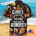 Barbecue Food Grill Master BBQ Hawaiian - Adult & Kids T-Shirts, Sweatshirts & Hoodies apparel design preview 1