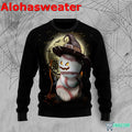 Baseball Pine Tree Ugly Christmas Sweater - Holiday Gift product image 2