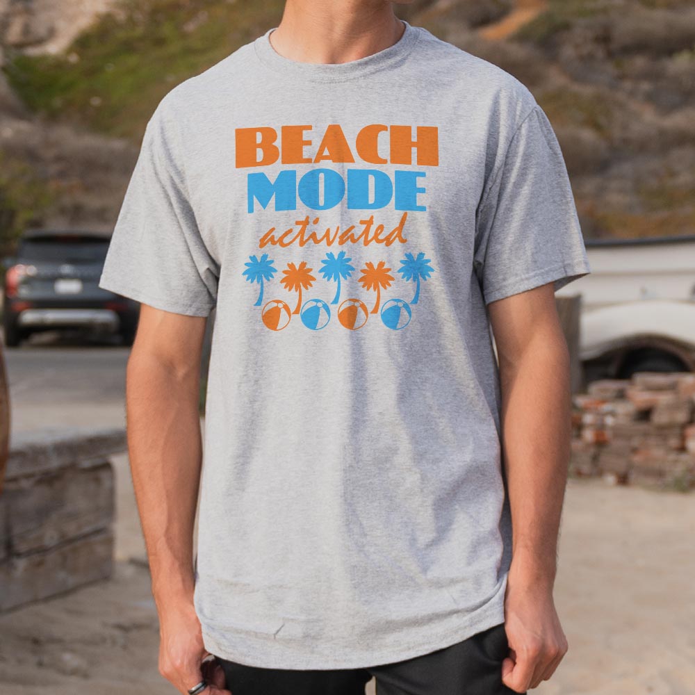 Beach Mode - Adult & Kids T-Shirts, Sweatshirts & Hoodies apparel design preview 1