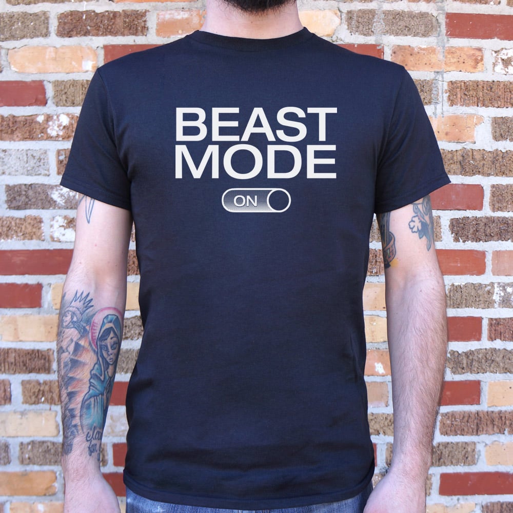 Beast Mode On - Adult & Kids T-Shirts, Sweatshirts & Hoodies apparel design preview 1