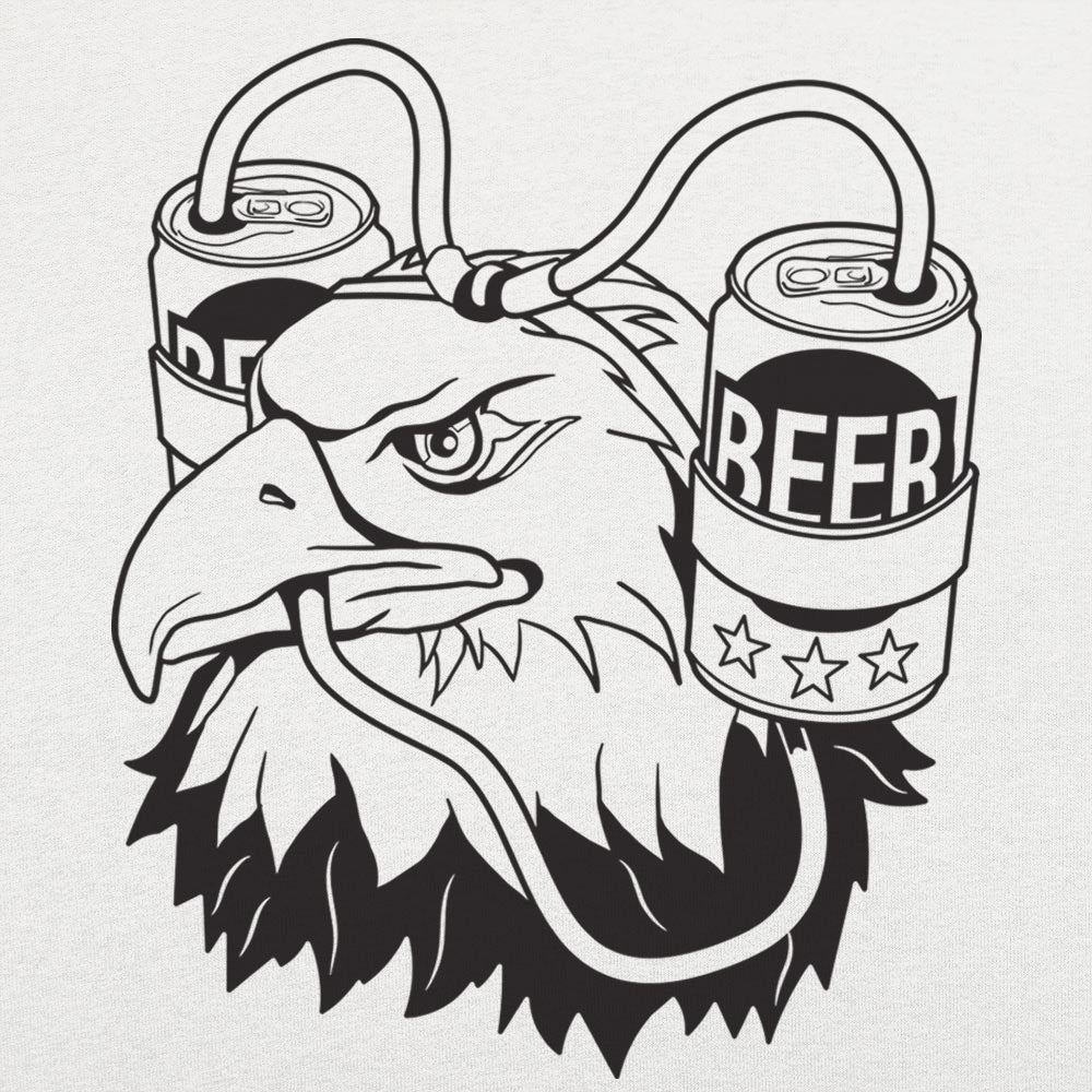 Beer Eagle - Adult & Kids T-Shirts, Sweatshirts & Hoodies apparel design preview 1