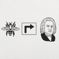 Bee Right Bach - Adult & Kids T-Shirts, Sweatshirts & Hoodies apparel design preview 1