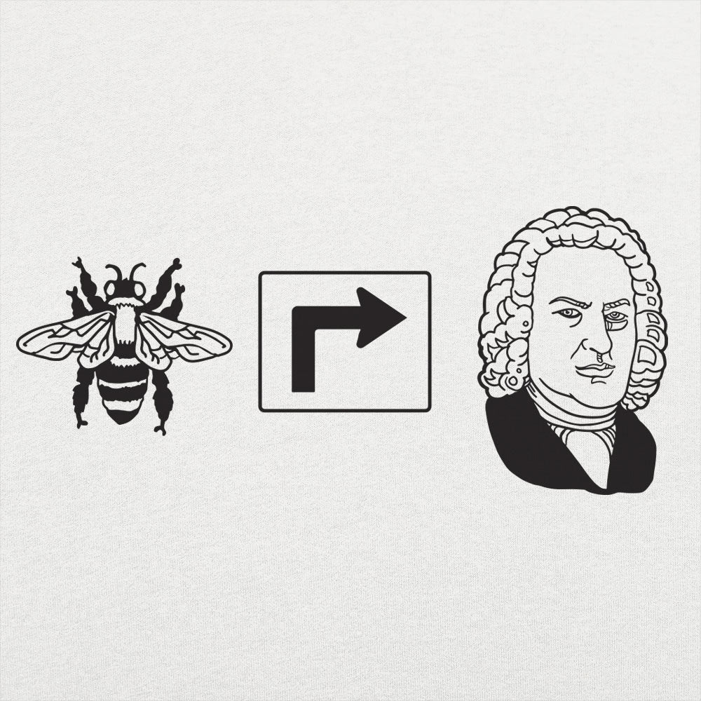 Bee Right Bach - Adult & Kids T-Shirts, Sweatshirts & Hoodies apparel design preview 1