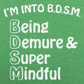Being Demure - Adult & Kids T-Shirts, Sweatshirts & Hoodies apparel design preview 1